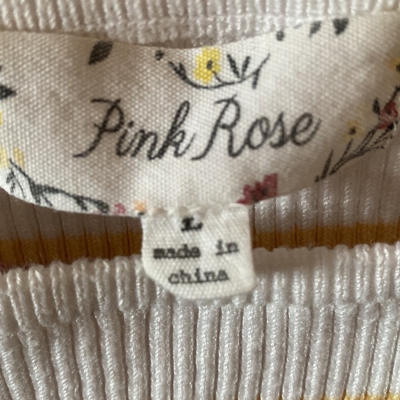 PINK ROSE top - Picture 2 of 3